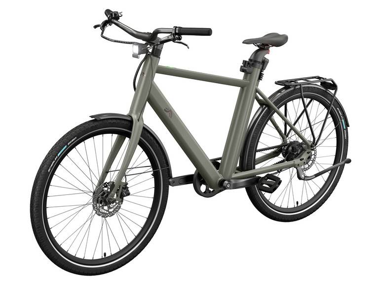 CRIVIT Urban E-Bike X.2 Olive Green Black Friday Preise