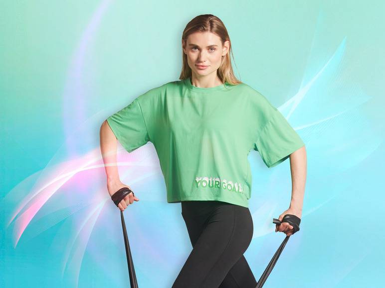 CRIVIT Damen Funktionsshirt mit dynamischer Kühltechnologie Schlussverkauf