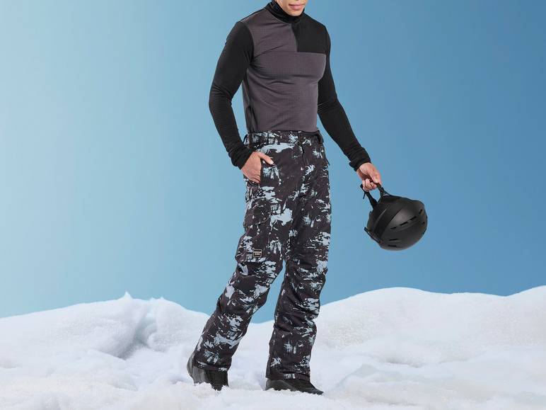 CRIVIT Herren Freeride Hose, wasserabweisendes Obermaterial Kostenloser Versand