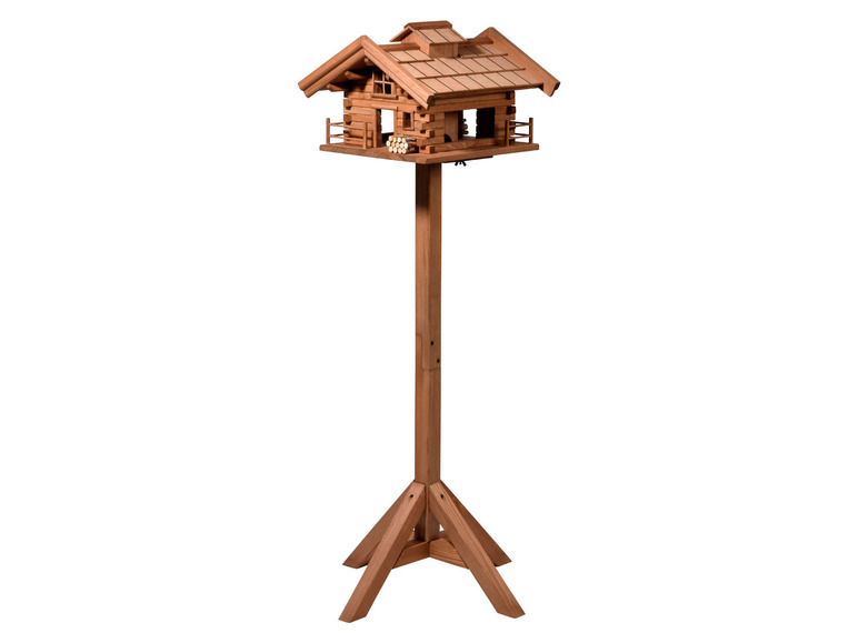 dobar Vogelfutterhaus »Tirol«, inkl. Standfuß, H 117 cm, aus Holz Vatertagsangebot