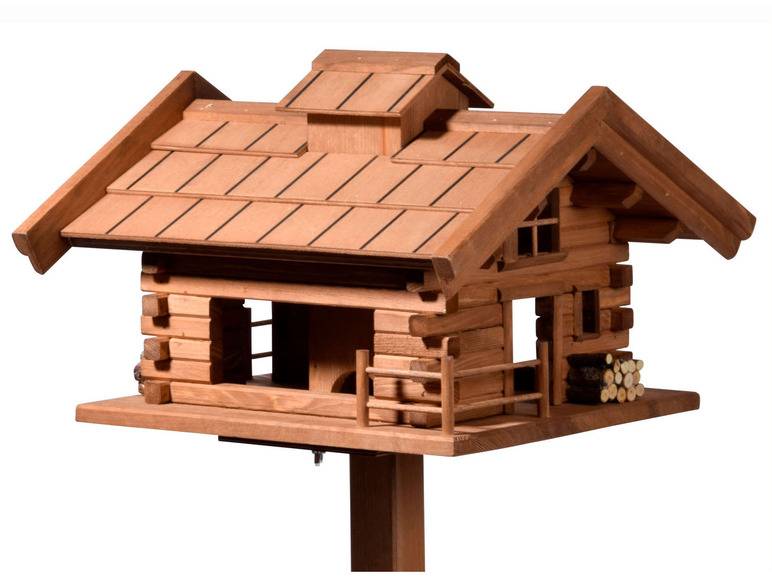 dobar Vogelfutterhaus »Tirol«, inkl. Standfuß, H 117 cm, aus Holz Vatertagsangebot
