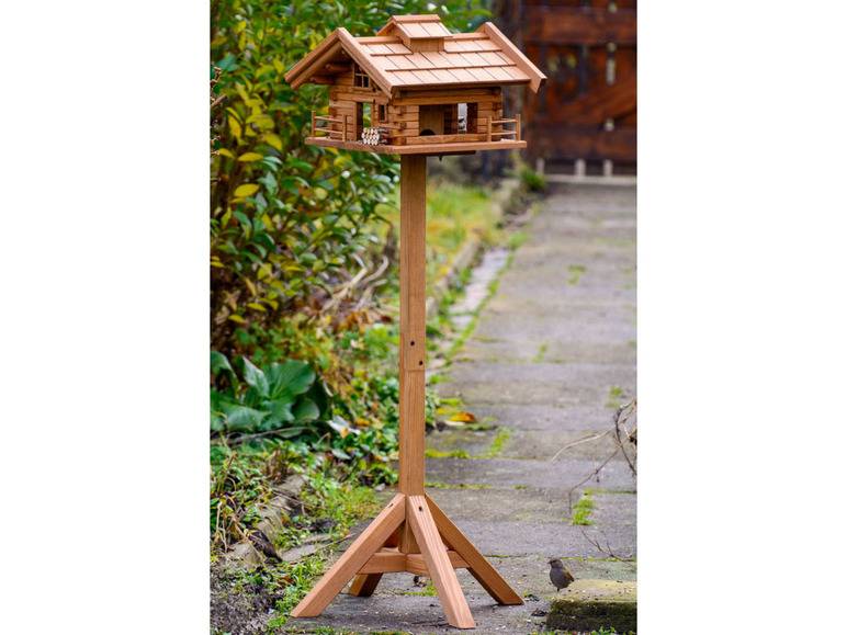 dobar Vogelfutterhaus »Tirol«, inkl. Standfuß, H 117 cm, aus Holz Vatertagsangebot