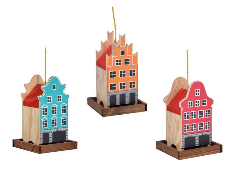 dobar Deko-Vogelhaus »Münster«, 19 x 19 x 30 cm, aus Holz Valentinstagsangebot