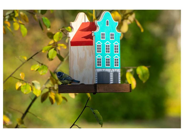 dobar Deko-Vogelhaus »Münster«, 19 x 19 x 30 cm, aus Holz Valentinstagsangebot
