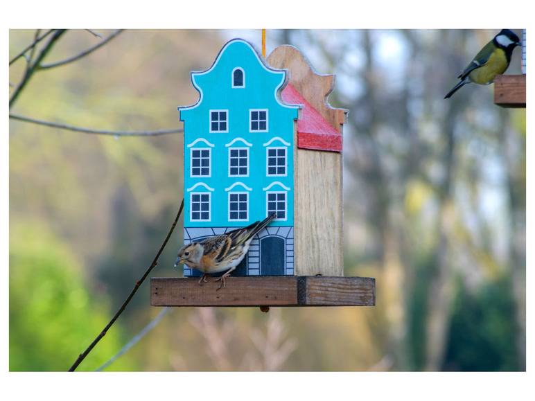 dobar Deko-Vogelhaus »Münster«, 19 x 19 x 30 cm, aus Holz Valentinstagsangebot