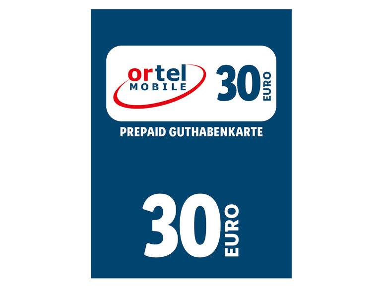 Ortel Mobile Code über 30 € Osterangebot