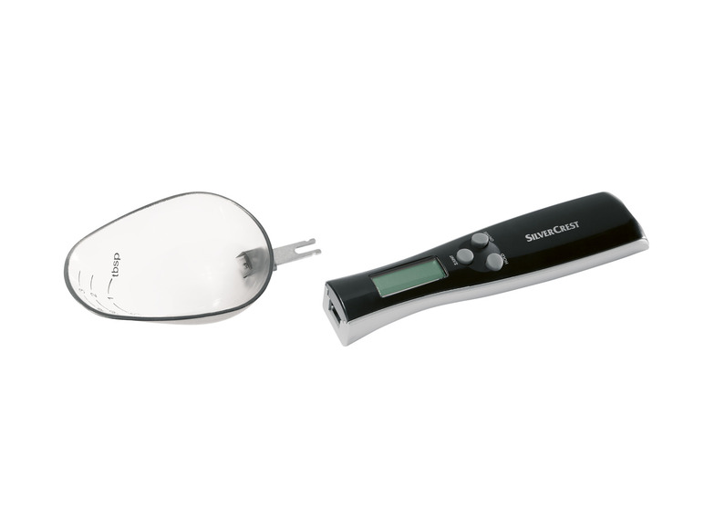 SILVERCREST® KITCHEN TOOLS Digitale Löffelwaage, spülmaschinengeeignet Tägliche Deals