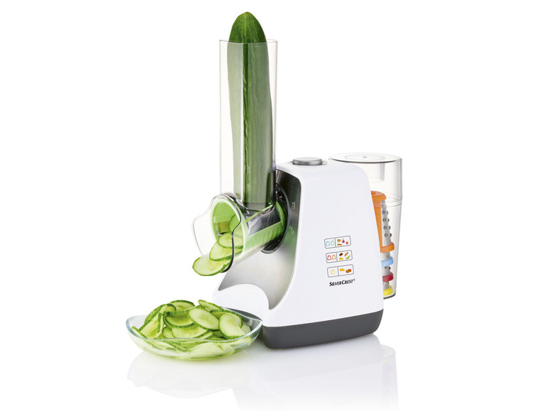 SILVERCREST® KITCHEN TOOLS 5-in-1-Elektrische Gemüseraspel »SGR 150 E2«, 150 W Tiefpreis