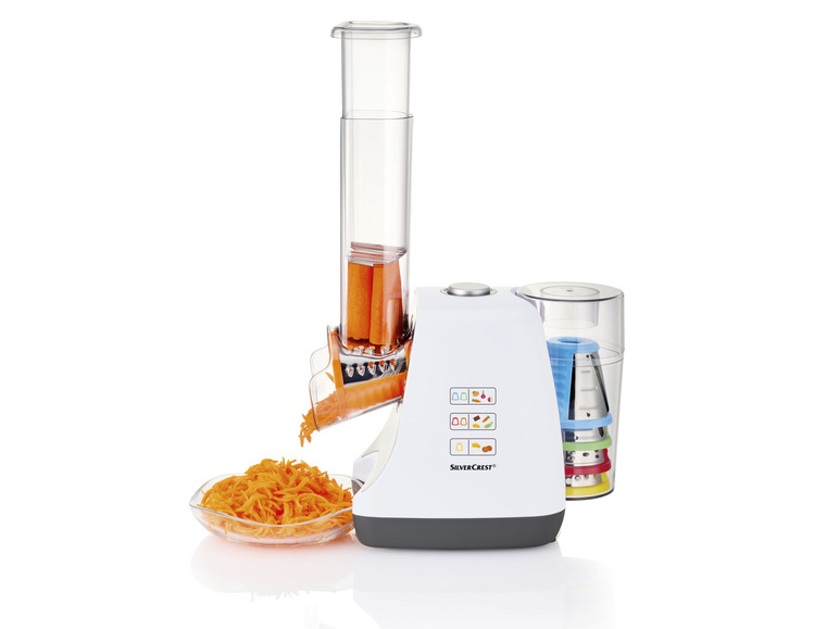 SILVERCREST® KITCHEN TOOLS 5-in-1-Elektrische Gemüseraspel »SGR 150 E2«, 150 W Tiefpreis