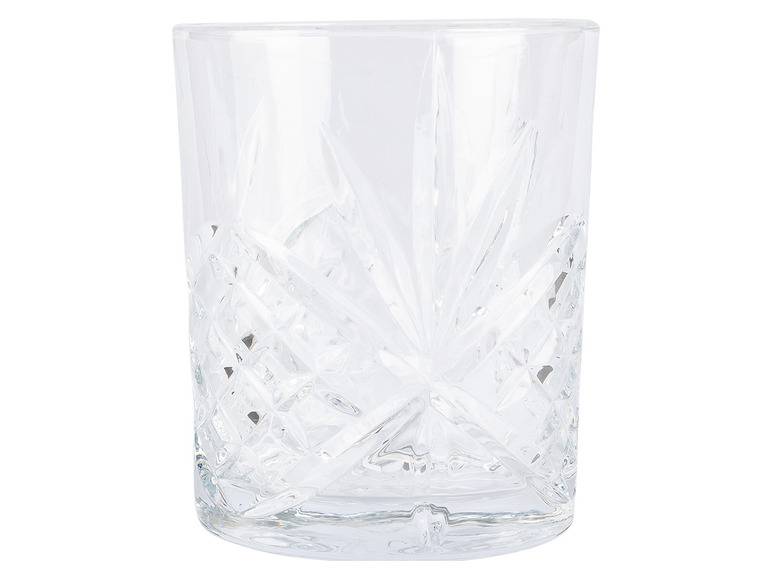 ERNESTO® Kristall-Whiskey- /Longdrinkgläser, 4er-Set Begrenzte Freigabe