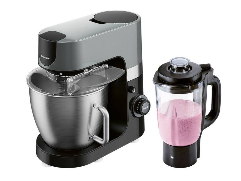 SILVERCREST® KITCHEN TOOLS Profi-Küchenmaschine »SKMP 1300 D3«, 1300 W Bis zu 55% Rabatt