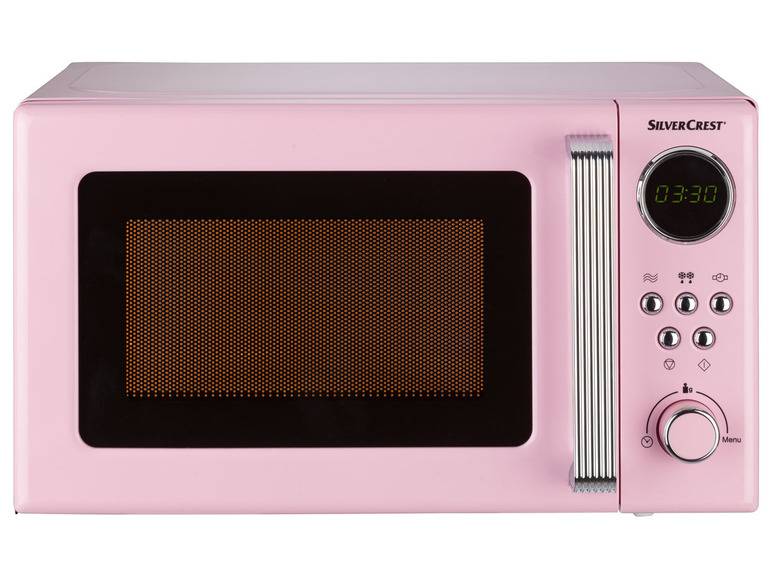SILVERCREST® KITCHEN TOOLS Mikrowelle »SMWC 700 C1«, 17l, 700 W rosa Im Verkauf