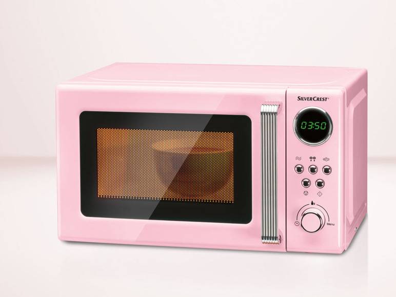 SILVERCREST® KITCHEN TOOLS Mikrowelle »SMWC 700 C1«, 17l, 700 W rosa Im Verkauf
