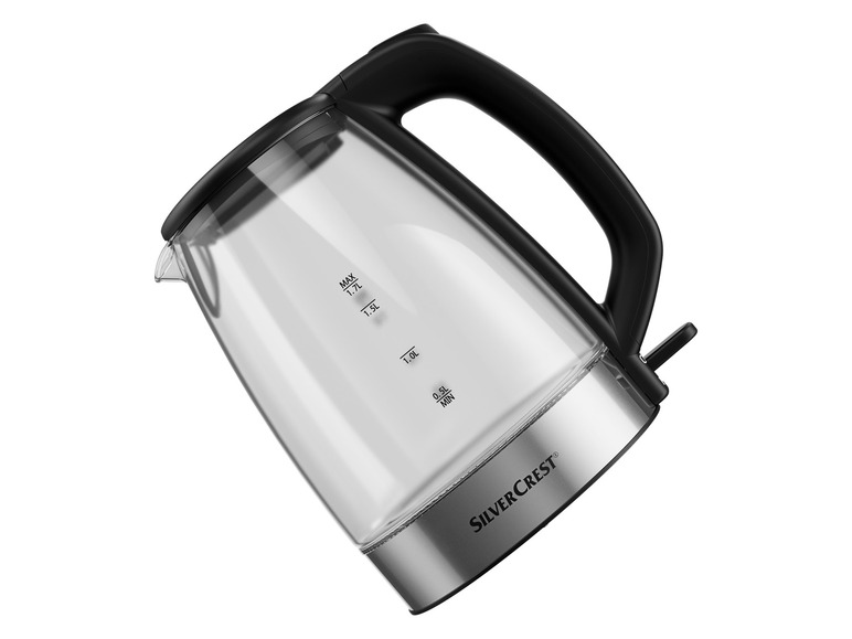 SILVERCREST® KITCHEN TOOLS Glas-Wasserkocher »SWGF 3000 C2«, mit LED-Farbwechsel, 1,7 l 50% Rabatt für begrenzte Zeit