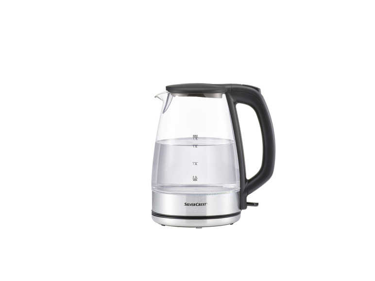 SILVERCREST® KITCHEN TOOLS Glas-Wasserkocher »SWGF 3000 C2«, mit LED-Farbwechsel, 1,7 l 50% Rabatt für begrenzte Zeit