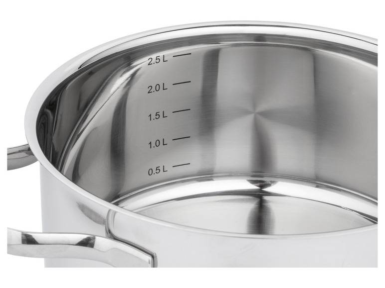 ERNESTO® Edelstahl-Topf, mit Deckel, Ø 20 cm Rabatte dieses Monats
