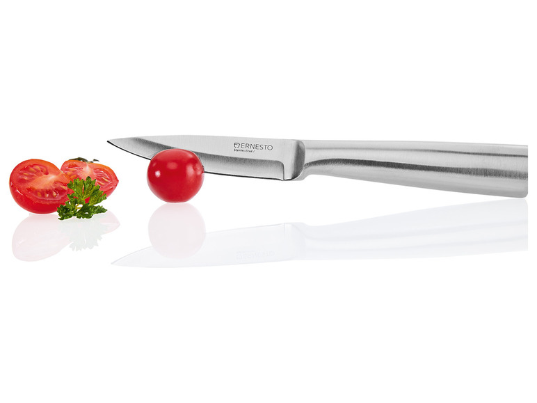 ERNESTO® Messer mit Bambus-Griff, Edelstahl-Griff Angebote