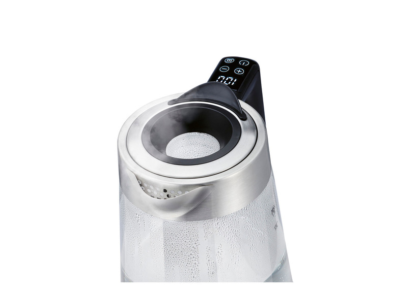 SILVERCREST® KITCHEN TOOLS Digitaler Glas-Wasserkocher »SWGD 3000 A2«, mit Farbwechsel Fabrikverkauf
