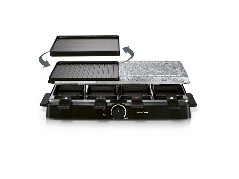 SILVERCREST® KITCHEN TOOLS Raclette-Grill »SRGS 1400 E1«, mit heißem Stein, 1400 W Meist gekauft