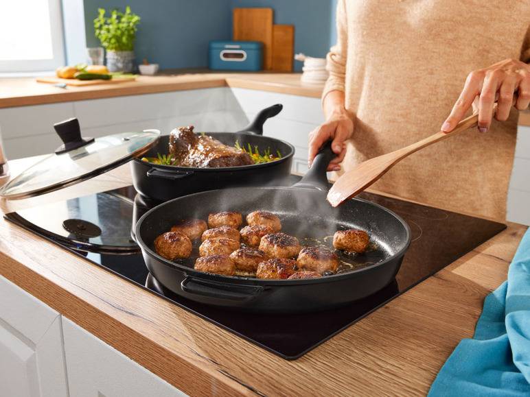 ERNESTO® Aluguss-Schmorpfanne Ø 28 cm Fabrikpreis