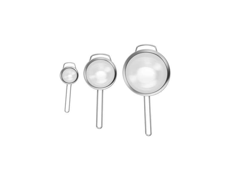 ERNESTO® Edelstahl-Küchensieb-Set, 3 Stück Online Shopping