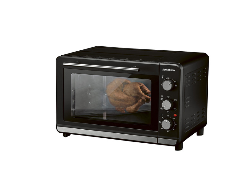 SILVERCREST® KITCHEN TOOLS Grill- und Backautomat »SGBR 1500 D4«, mit rotierendem Grillspieß Jubiläumsangebot