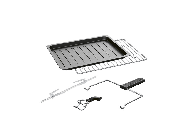SILVERCREST® KITCHEN TOOLS Grill- und Backautomat »SGBR 1500 D4«, mit rotierendem Grillspieß Jubiläumsangebot