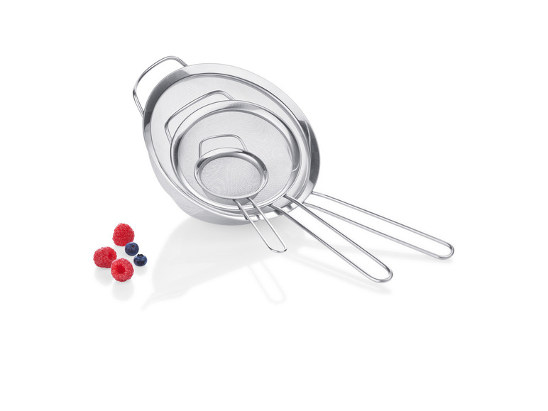 ERNESTO® Siebe, 3er Set, aus Edelstahl