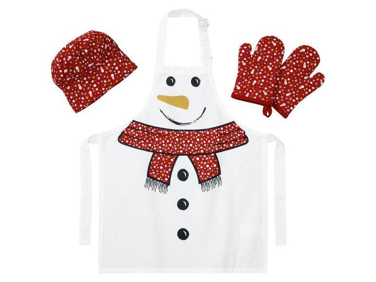 LIVARNO home Kinder-Küchenschürzen-Sets, 4-teilig