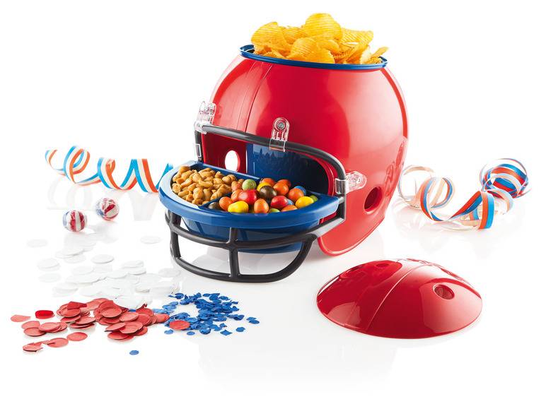 ERNESTO® Snackhelm, Football-Helm-Optik, herausnehmbare Behälter JETZT KAUFEN