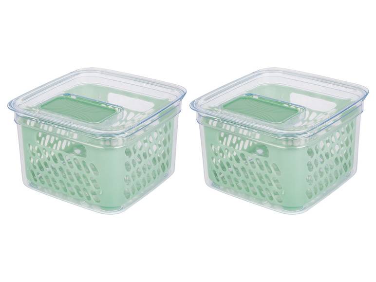 ERNESTO® Kühlschrankaufbewahrung Frischebox, mit Frischeventil Bis zu 50% Rabatt