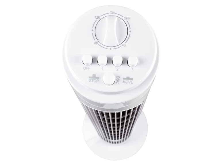 SILVERCREST® Tower Ventilator STV 50 F1 Nur noch ein Tag übrig