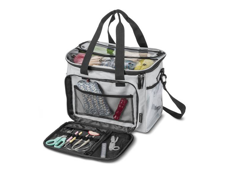 TOPMOVE® Strickzubehör-Tasche oder Nähmaschinen-Trolley 2025
