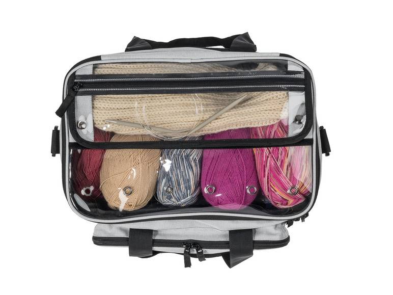 TOPMOVE® Strickzubehör-Tasche oder Nähmaschinen-Trolley 2025