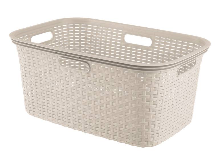 LIVARNO home Wäschekorb Rattanoptik Online