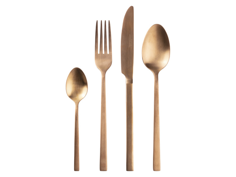 ERNESTO® Edelstahl-Besteck-Set, 16-teilig