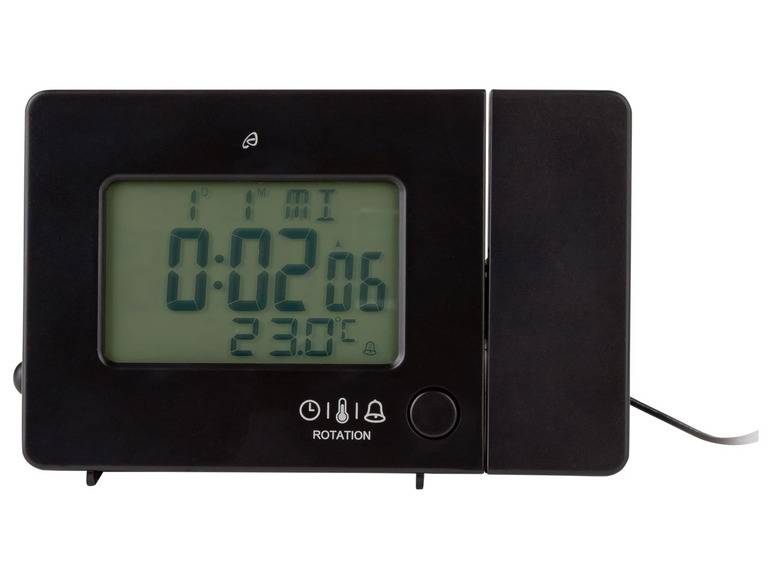 AURIOL® Funk-Projektionswecker, mit LC-Display Kostenloser Versand