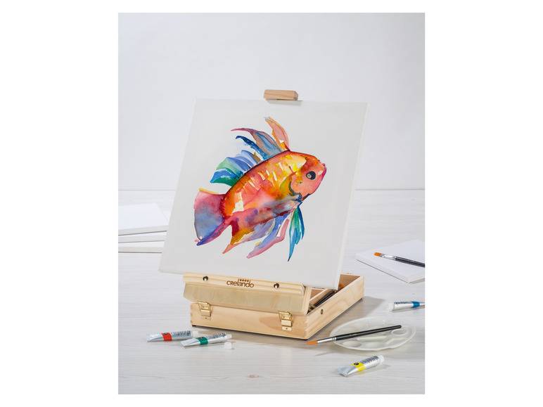 crelando® Koffer-Tischstaffelei Fabrik Onlineshop