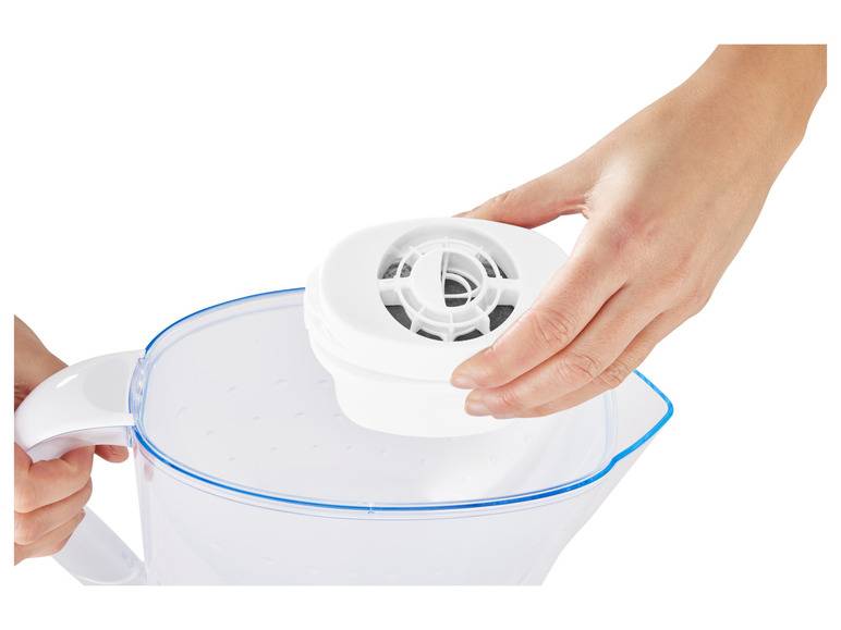 LIVARNO home Wasserfilter-Kartuschen, 3 Stück inkl. Adapter für Brita-Wasserkaraffen Fabrikpreis