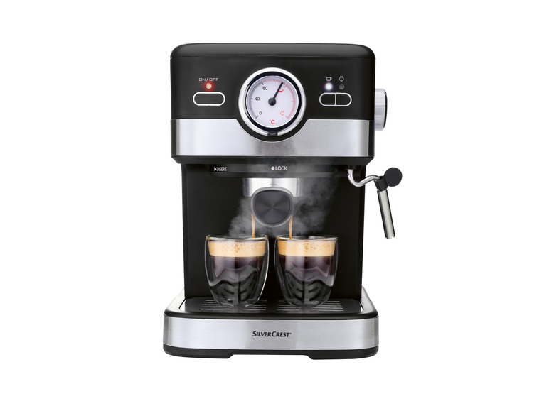 SILVERCREST® Espressomaschine Siebträger »SEM 1100 C5«, 1100 W Jubiläumsangebot