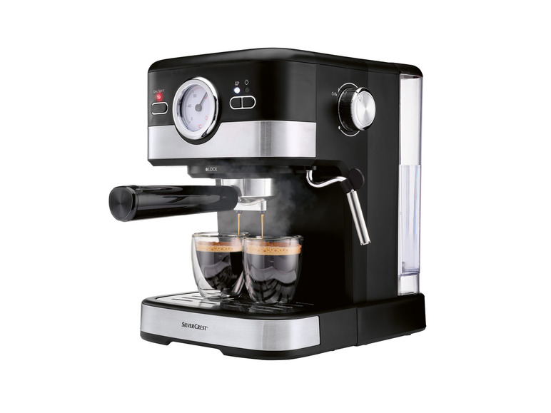 SILVERCREST® Espressomaschine Siebträger »SEM 1100 C5«, 1100 W Jubiläumsangebot