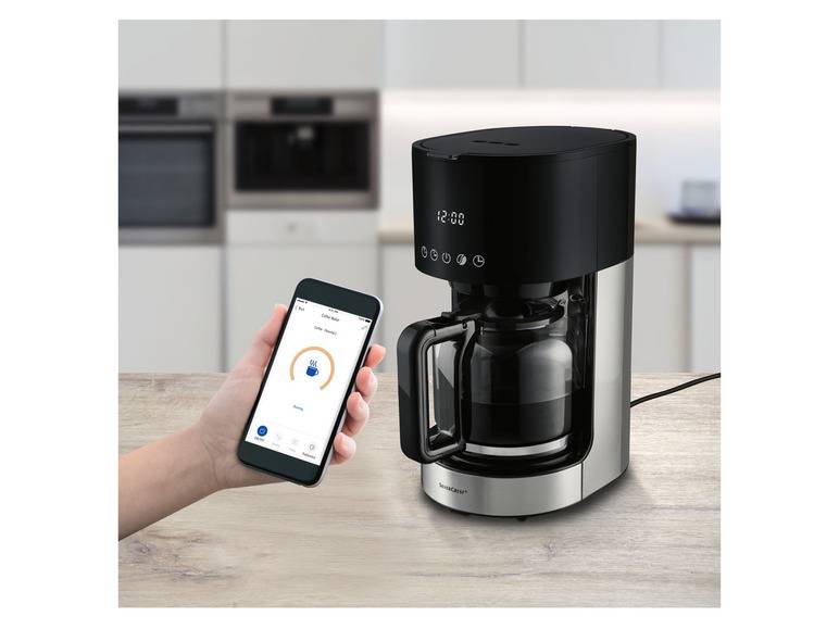SILVERCREST® KITCHEN TOOLS Kaffeemaschine Smart »SKMS 900 A1«, 900 Watt Top Angebot
