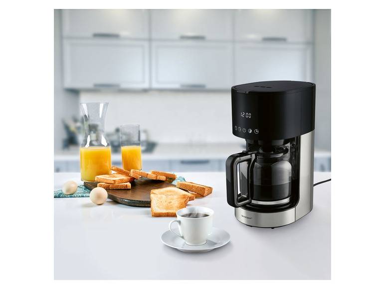 SILVERCREST® KITCHEN TOOLS Kaffeemaschine Smart »SKMS 900 A1«, 900 Watt Top Angebot