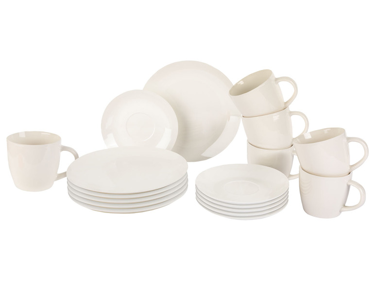 ERNESTO® Kaffeeservice, Porzellan, 18-teilig
