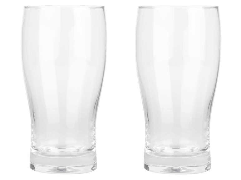 ERNESTO® Biergläsersets, 2 Stück, spülmaschienengeeignet Blitzangebot