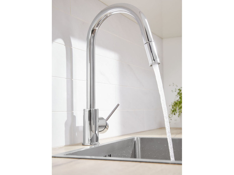 LIVARNO home Design Küchenarmatur, mit Brauseschlauch Riesige Ersparnisse