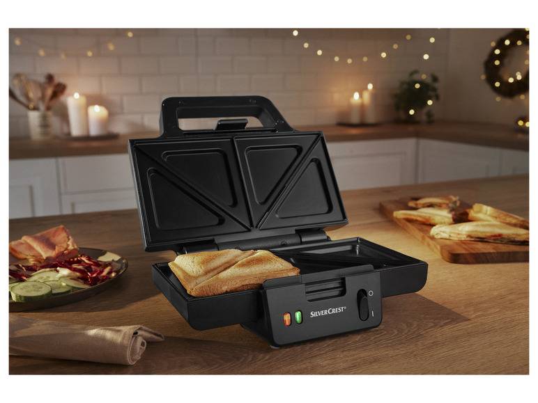SILVERCREST® KITCHEN TOOLS Sandwichmaker XXL »SSWM 900 A1«, 900 W Wochenangebot