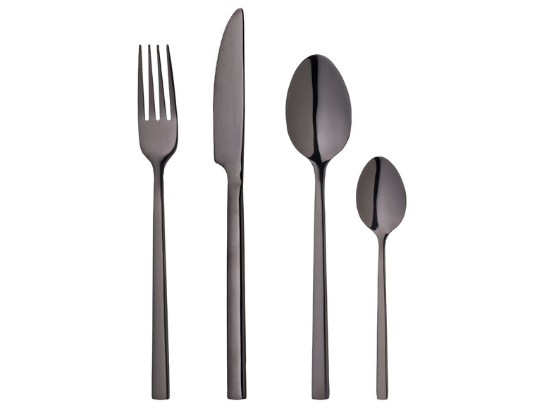 ERNESTO® Edelstahl-Besteck-Set, 16-teilig Begrenzte Freigabe