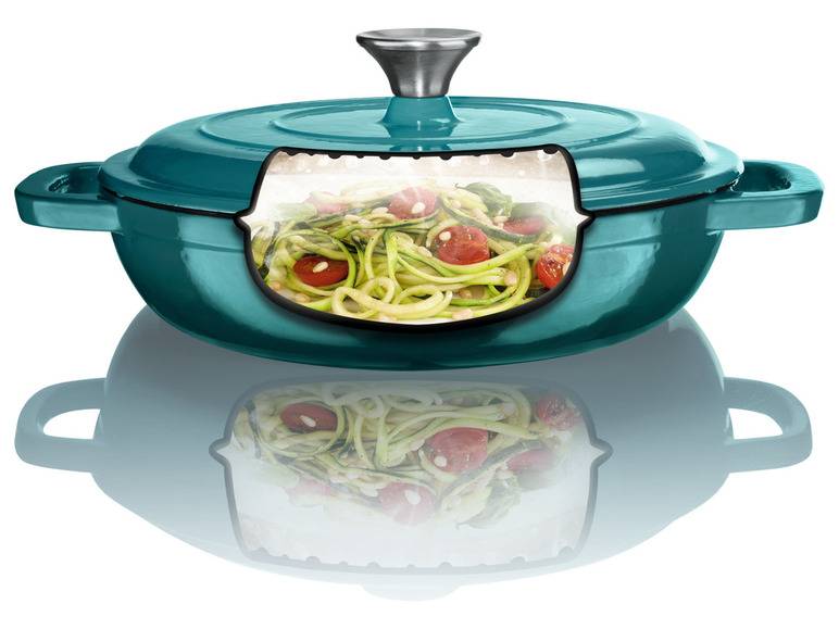 ERNESTO® Gusseisen-Servierpfanne Ø 25 cm Letzte 3 Tage