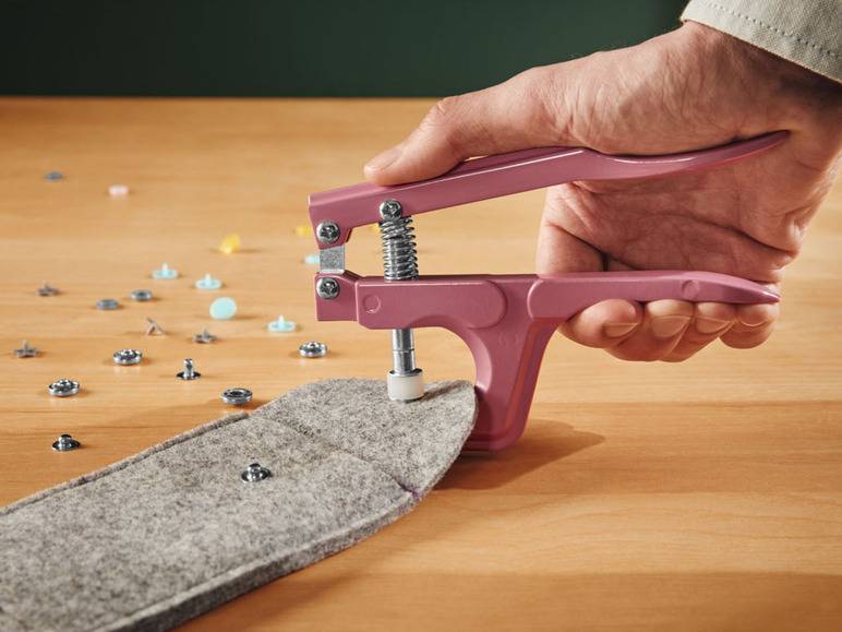 crelando® Druckknopfset, Kunststoff, mit Zange Bis zu 50% Rabatt